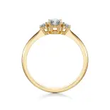 Pierścionek zaręczynowy z diamentami AJPZ_102